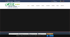 Desktop Screenshot of hoteledenlignano.it